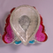 Pure Silver Pink Butterfly Fancy Diya 14.2g